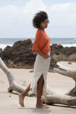 ANNA GINGER MARLE KNIT TOP