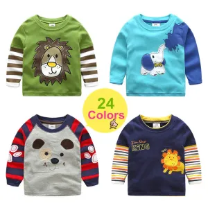 Baby Boys 2-10Y Long Animal Sweaters