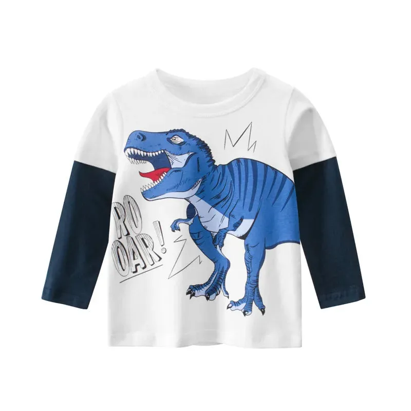 Baby Boys 2-10Y Long Animal Sweaters