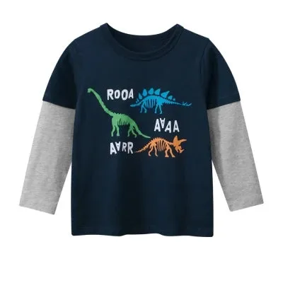 Baby Boys 2-10Y Long Animal Sweaters