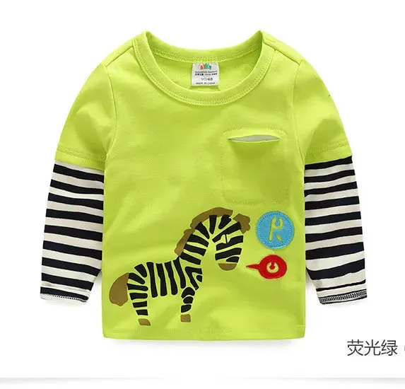 Baby Boys 2-10Y Long Animal Sweaters