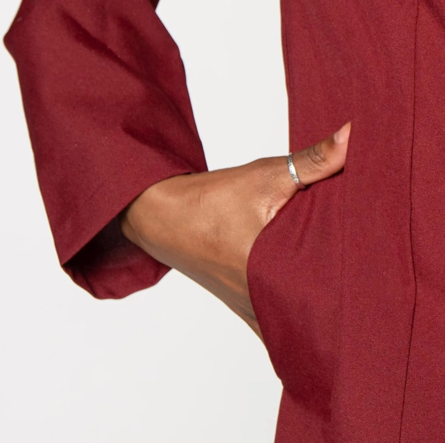 Button Front Clergy Dresses for Women - Elegant Church Dress & Uniform, Clergy Robes Women Choir Robe G11674
