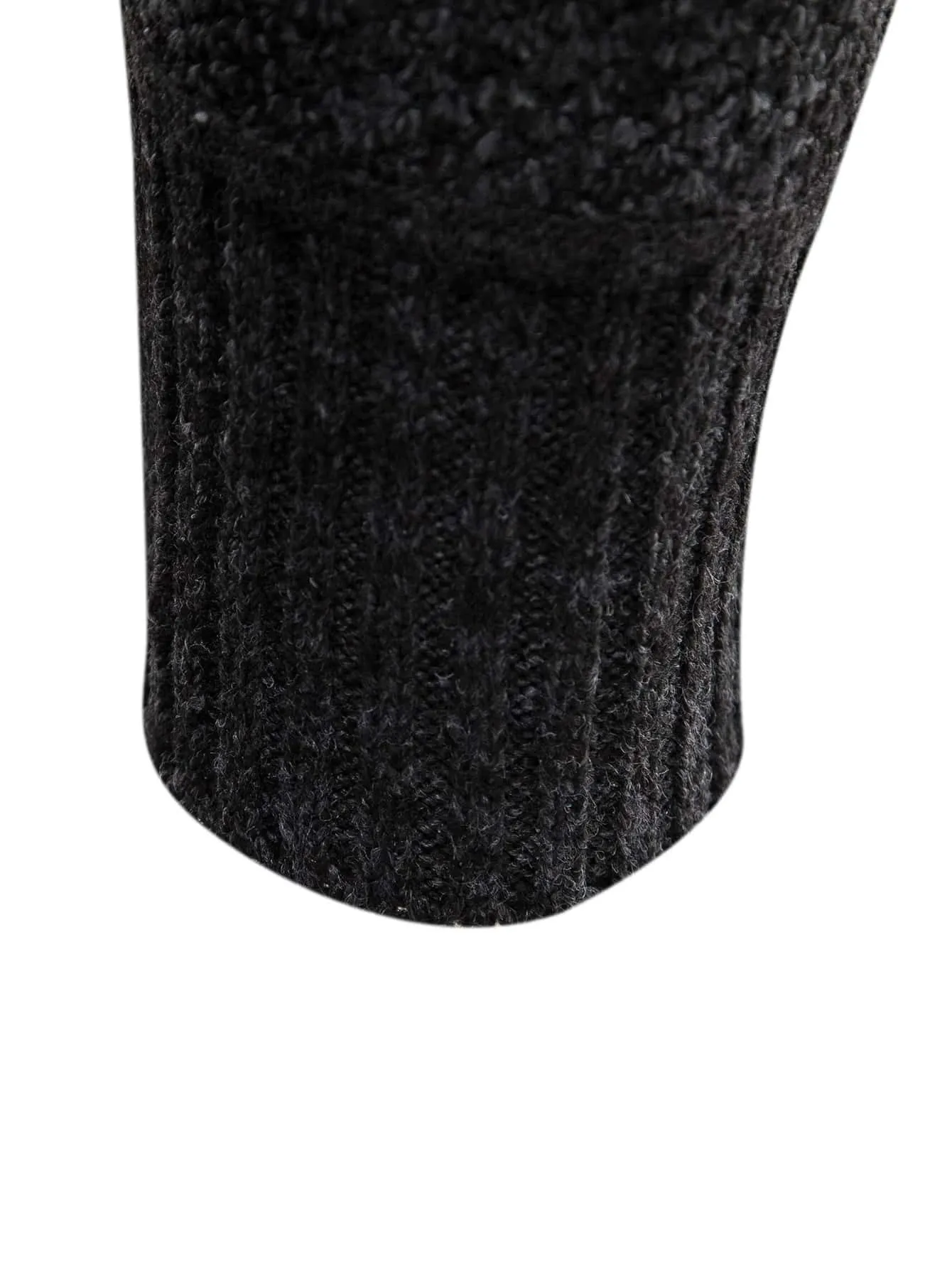 Casual Plain Lined Sweater