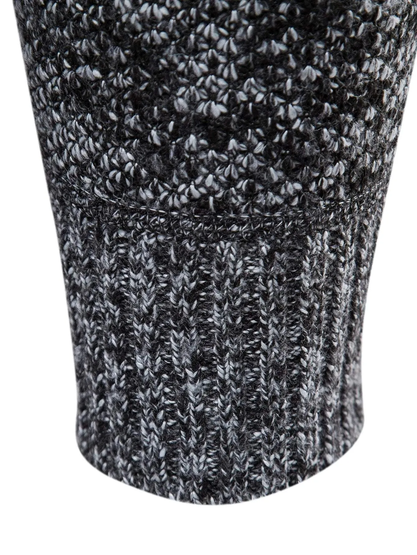 Casual Plain Lined Sweater