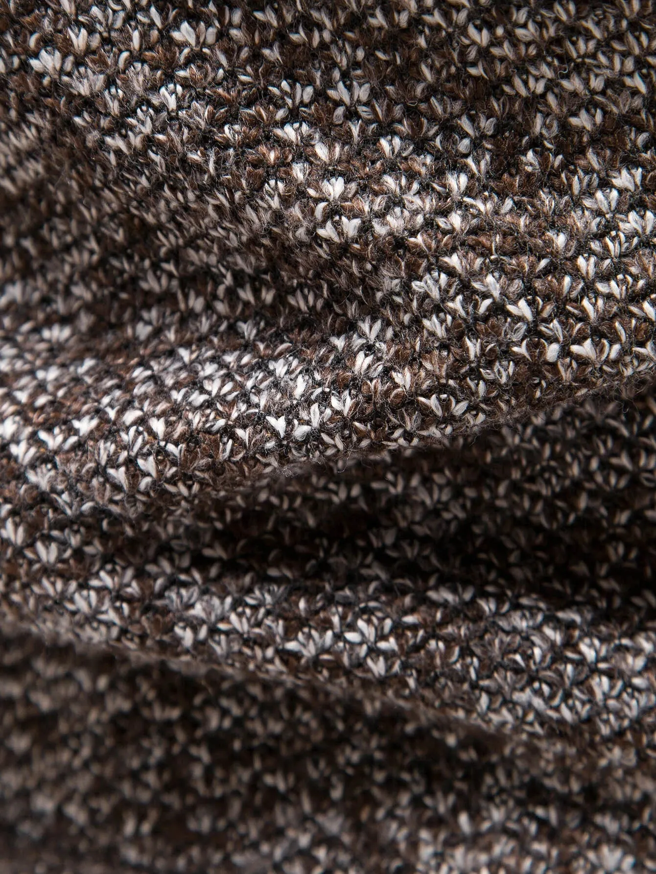 Casual Plain Lined Sweater