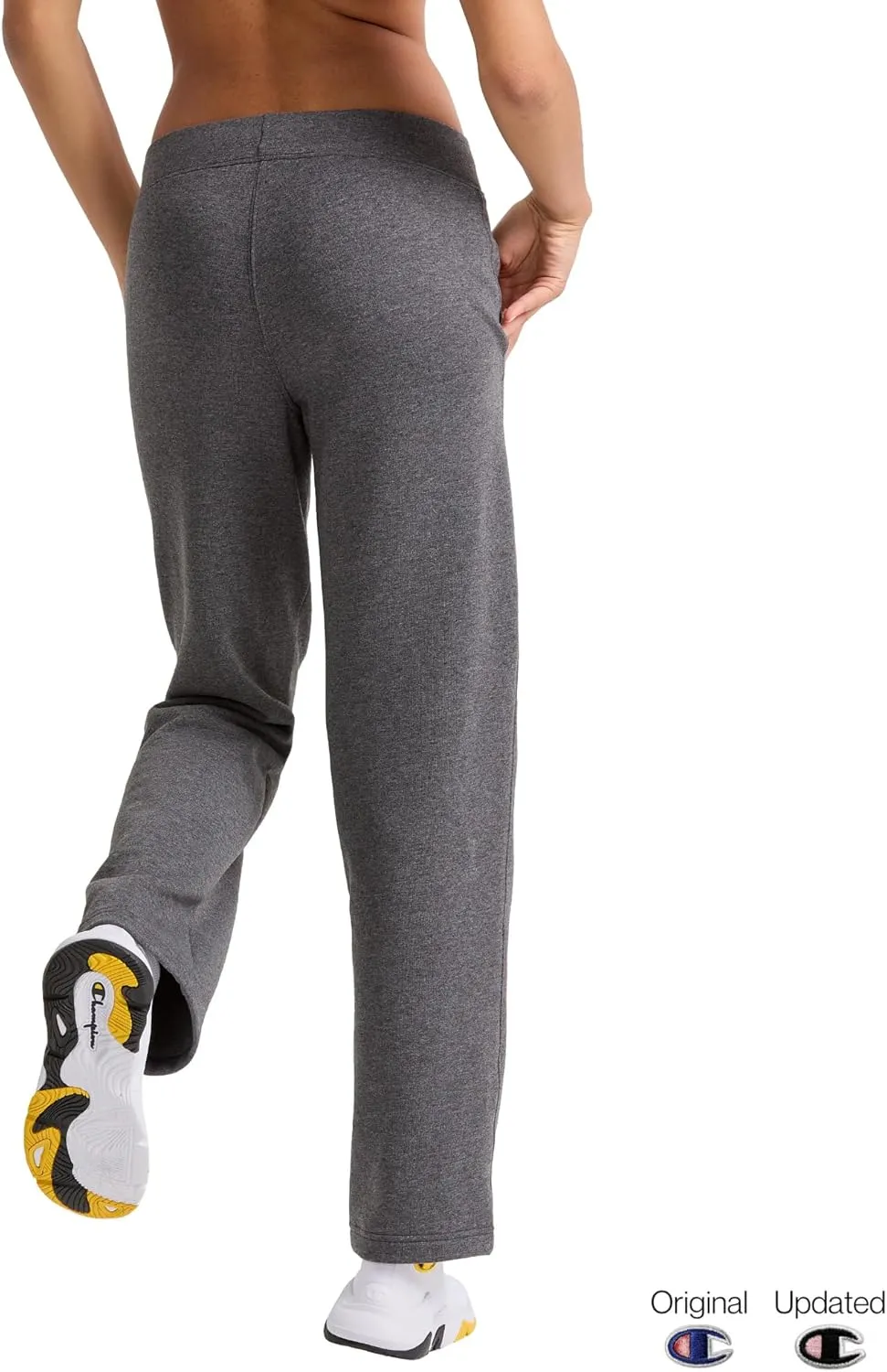 Champion Women's Sweatpants, Powerblend, Fleece Pants, Comfortable Lounge Pants for Women