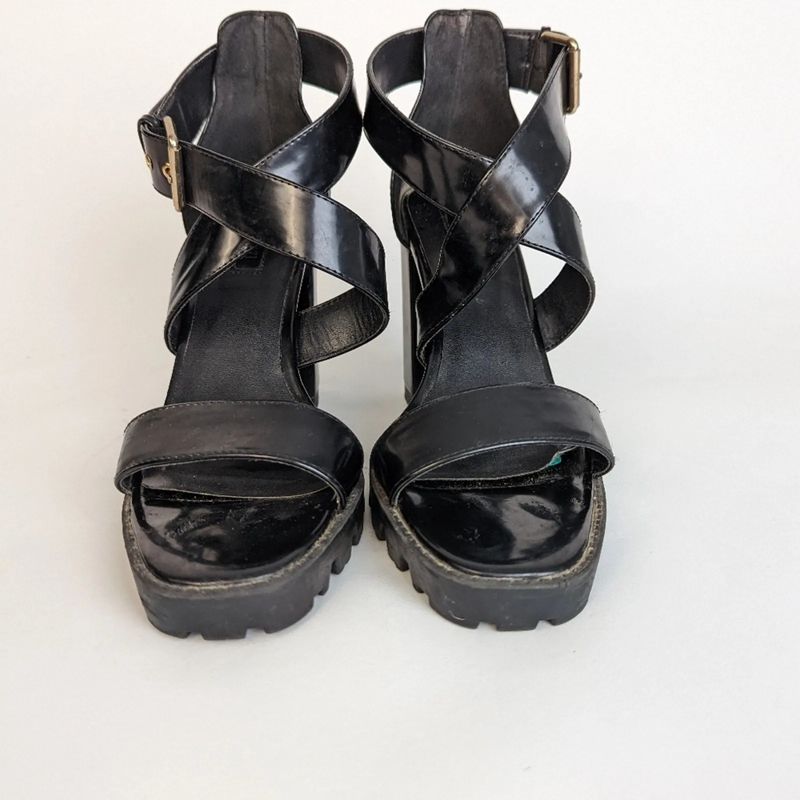 Chunky Forever 21 Block Heels - 9