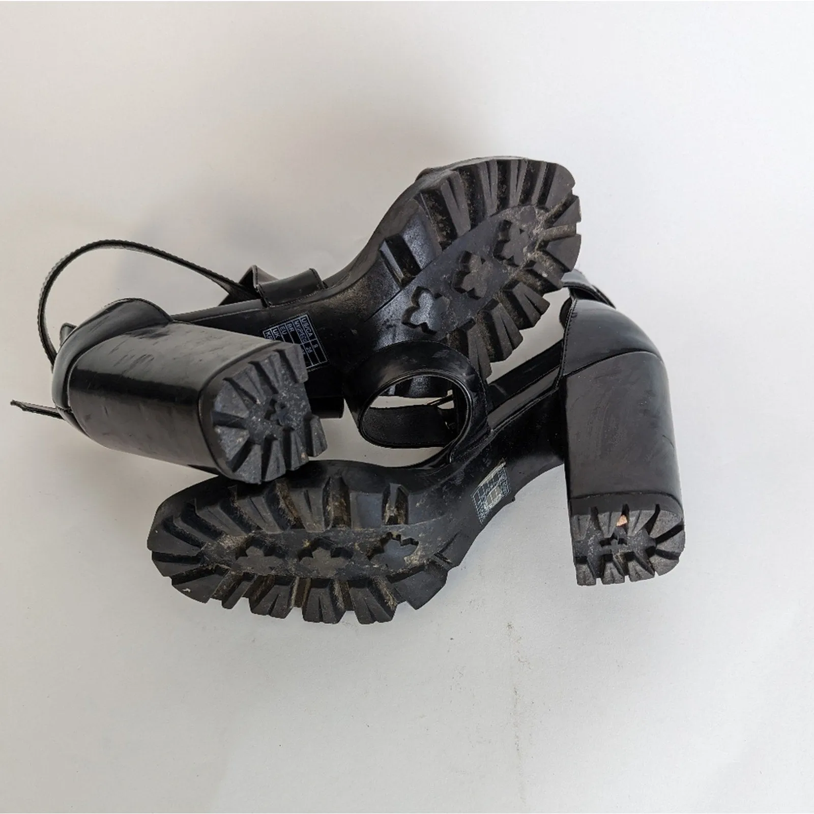 Chunky Forever 21 Block Heels - 9