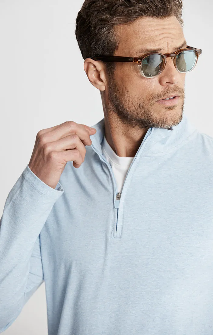 Cotton Modal Pullover Quarter Zip