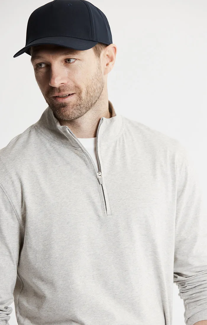 Cotton Modal Pullover Quarter Zip