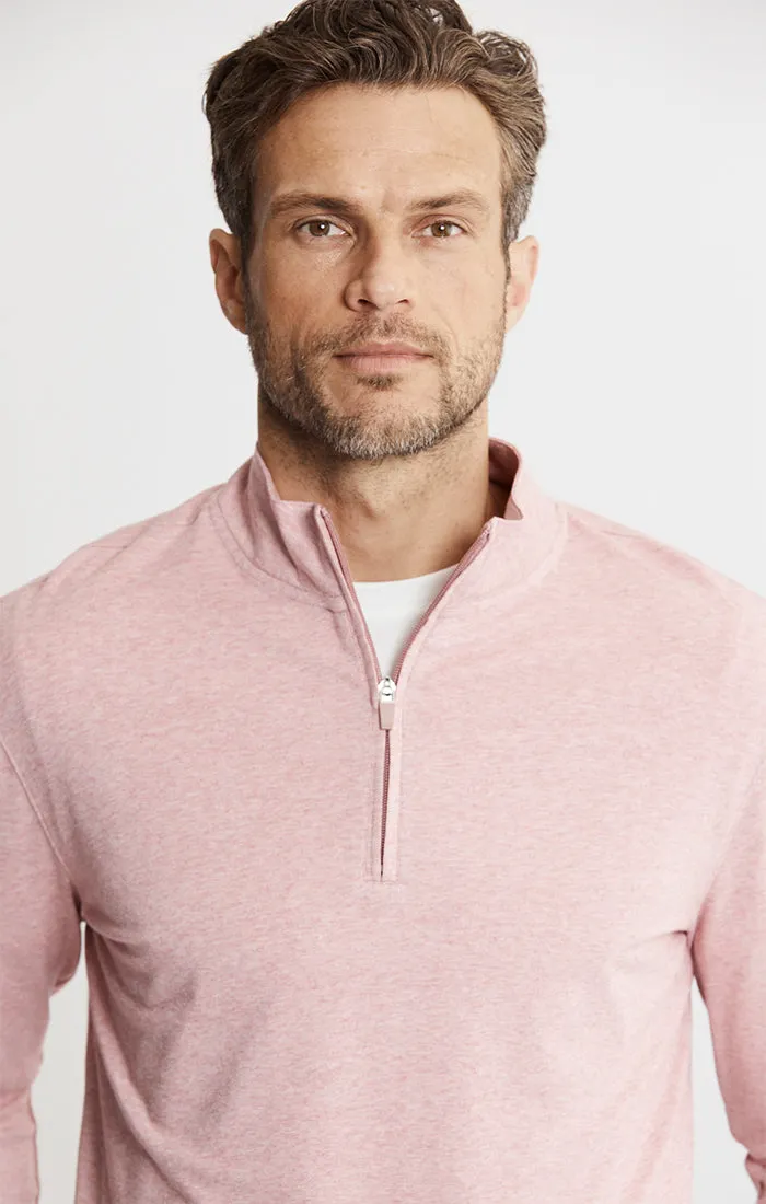 Cotton Modal Pullover Quarter Zip