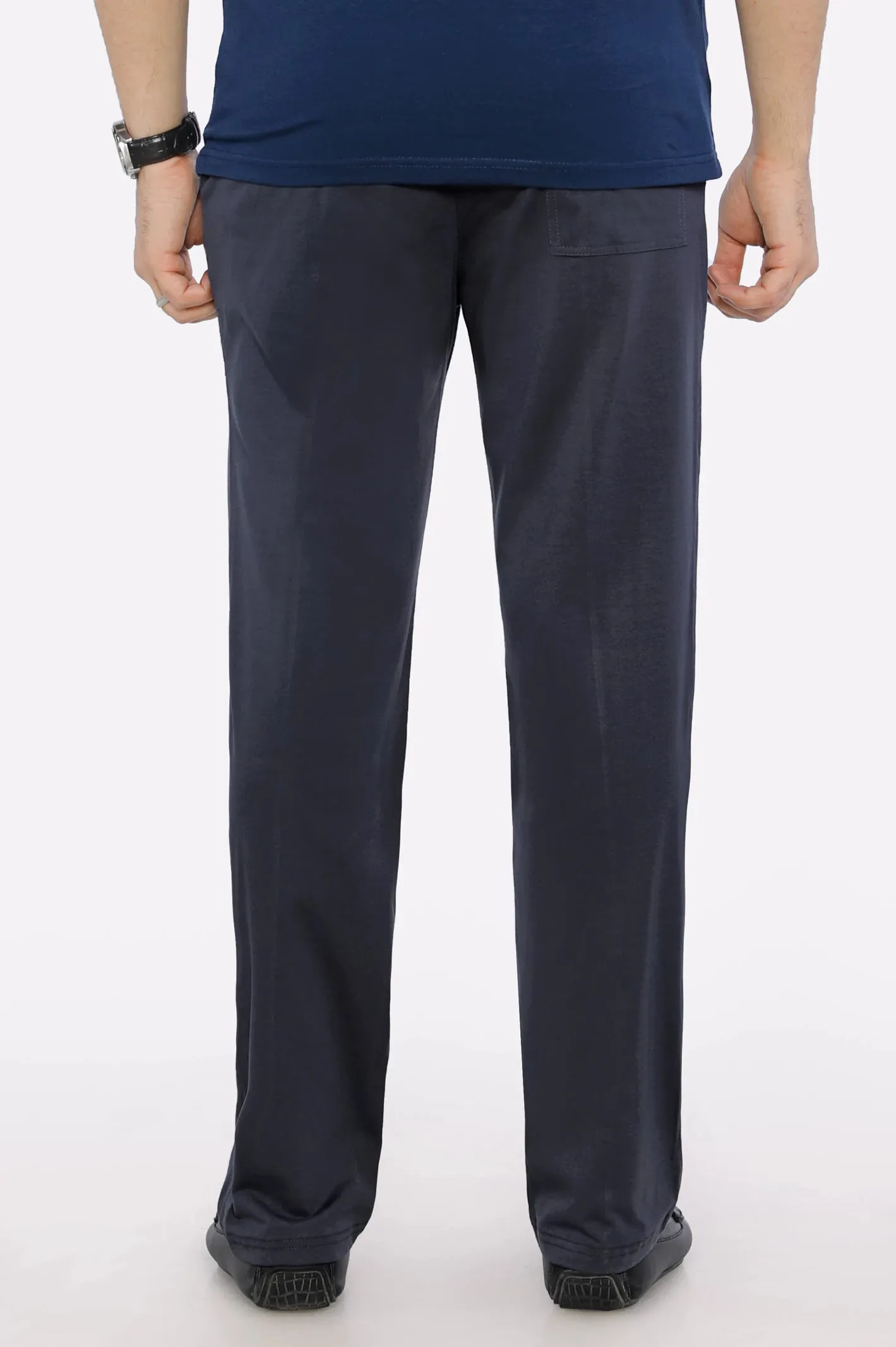 Dark Grey Causal Knitted Trouser