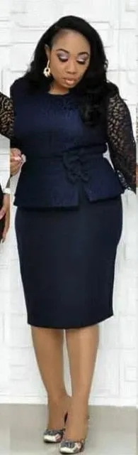 Elegant Sexy High Size Dress