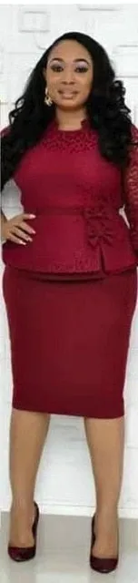 Elegant Sexy High Size Dress