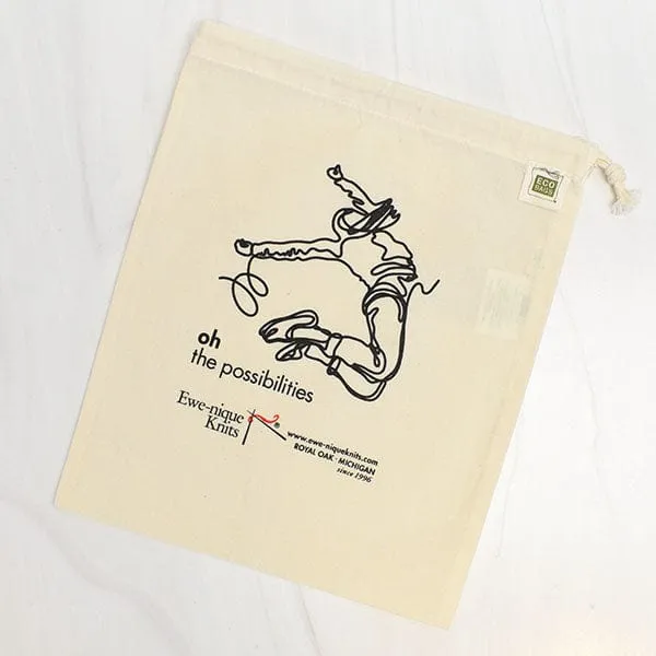 Ewe-nique Logo Project Bag
