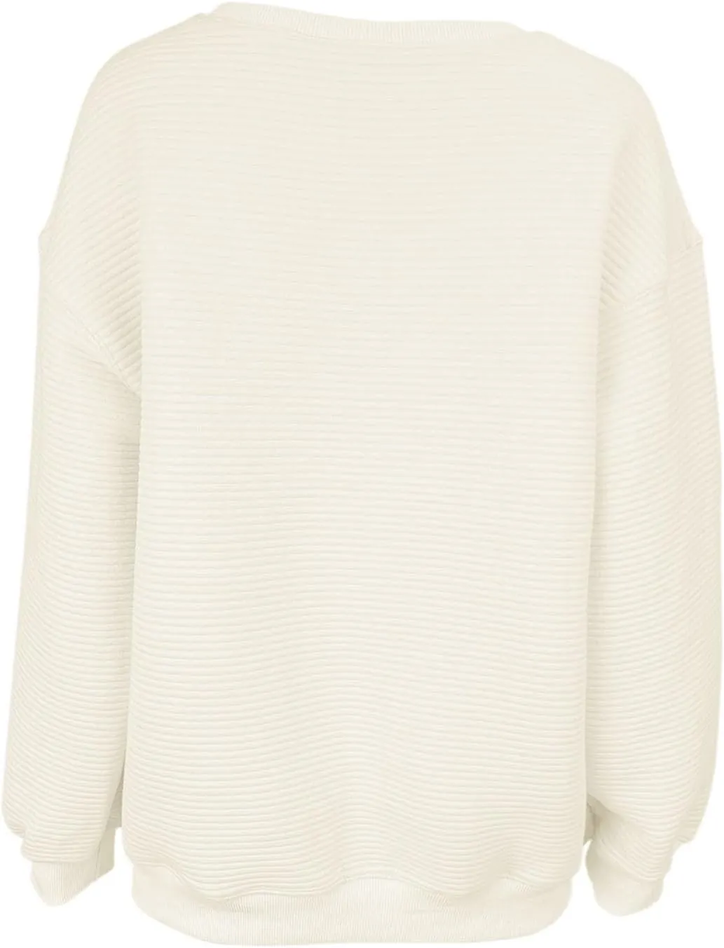 Fanway&EC Women's Crewneck Oversized Sweatshirts Basic Pullover Fall Fashion Outfits Tops