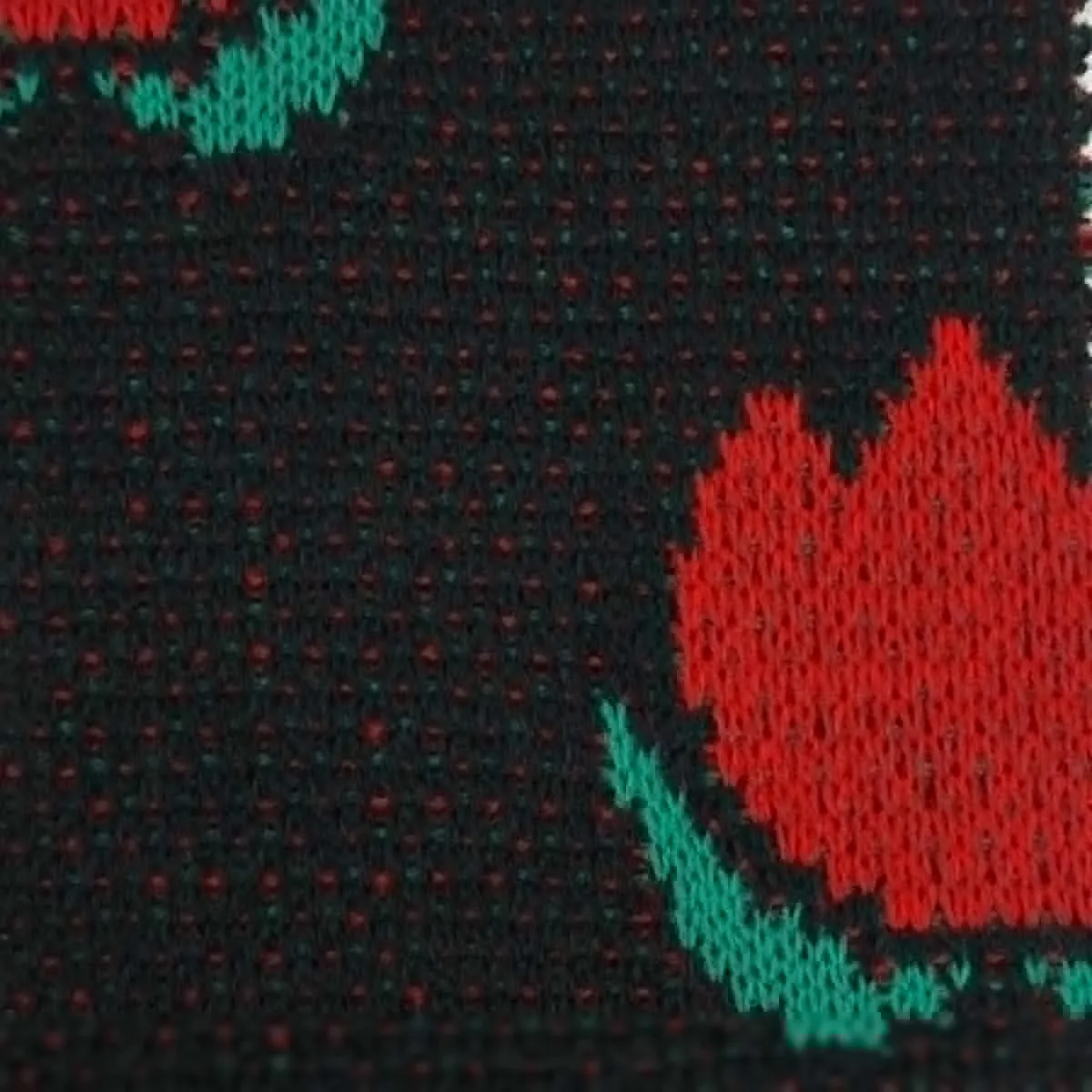 Floral Jacquard Acrylic Knit Fabric - FAB1517