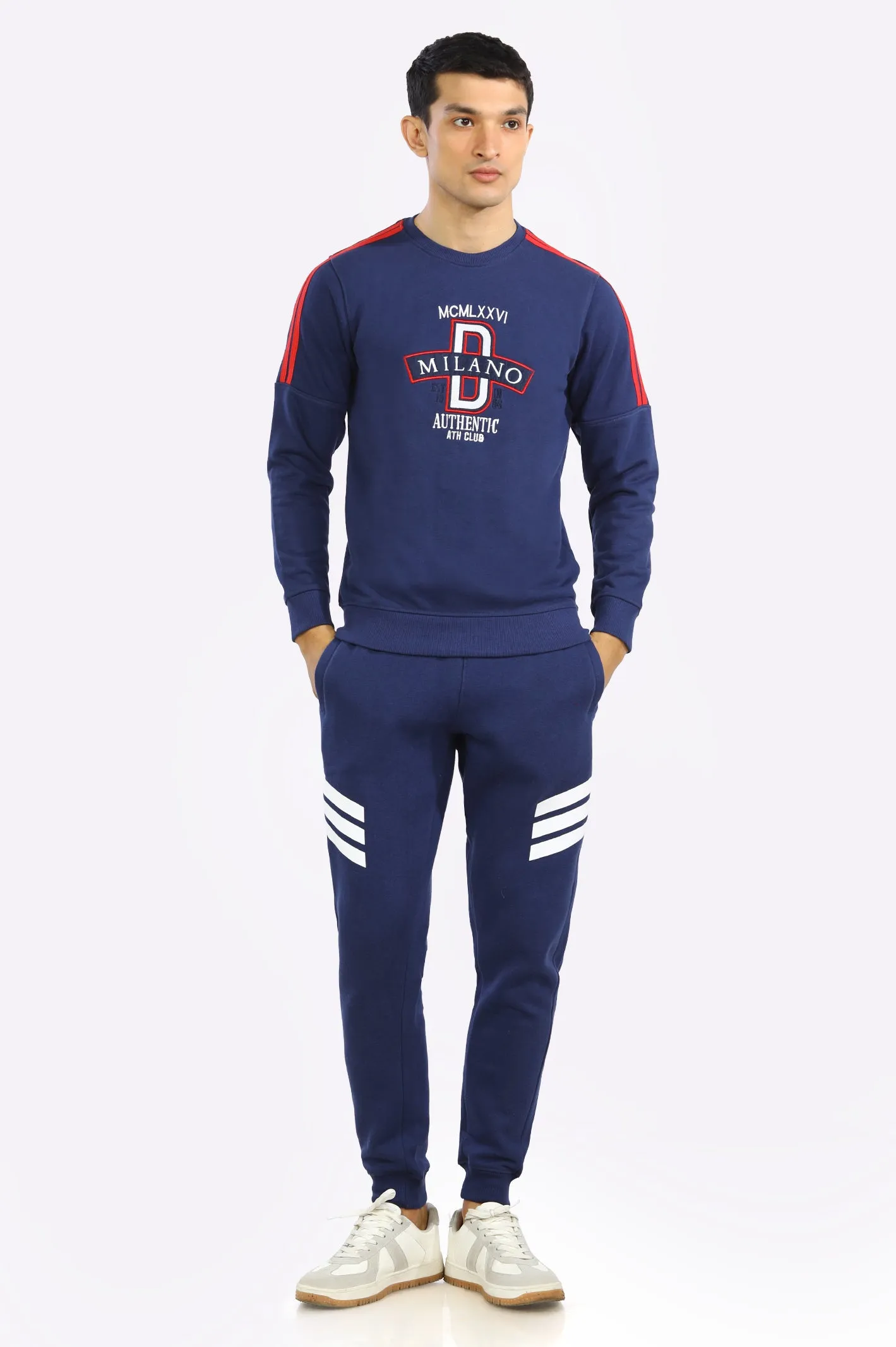 Front Embroidered Sweatshirt