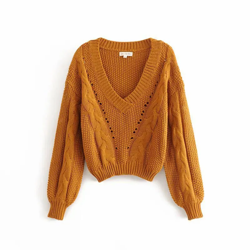 Ginger V Neck Sweater
