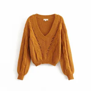 Ginger V Neck Sweater