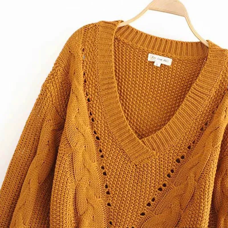 Ginger V Neck Sweater