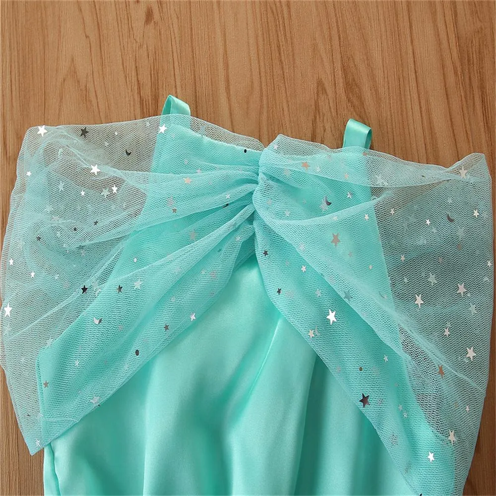 Girls Fancy Sapphire Sleeveless Performance Top & Pants Girl Boutique Clothing Wholesale