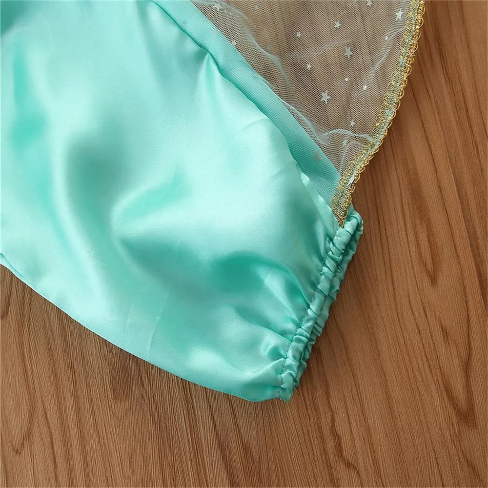 Girls Fancy Sapphire Sleeveless Performance Top & Pants Girl Boutique Clothing Wholesale