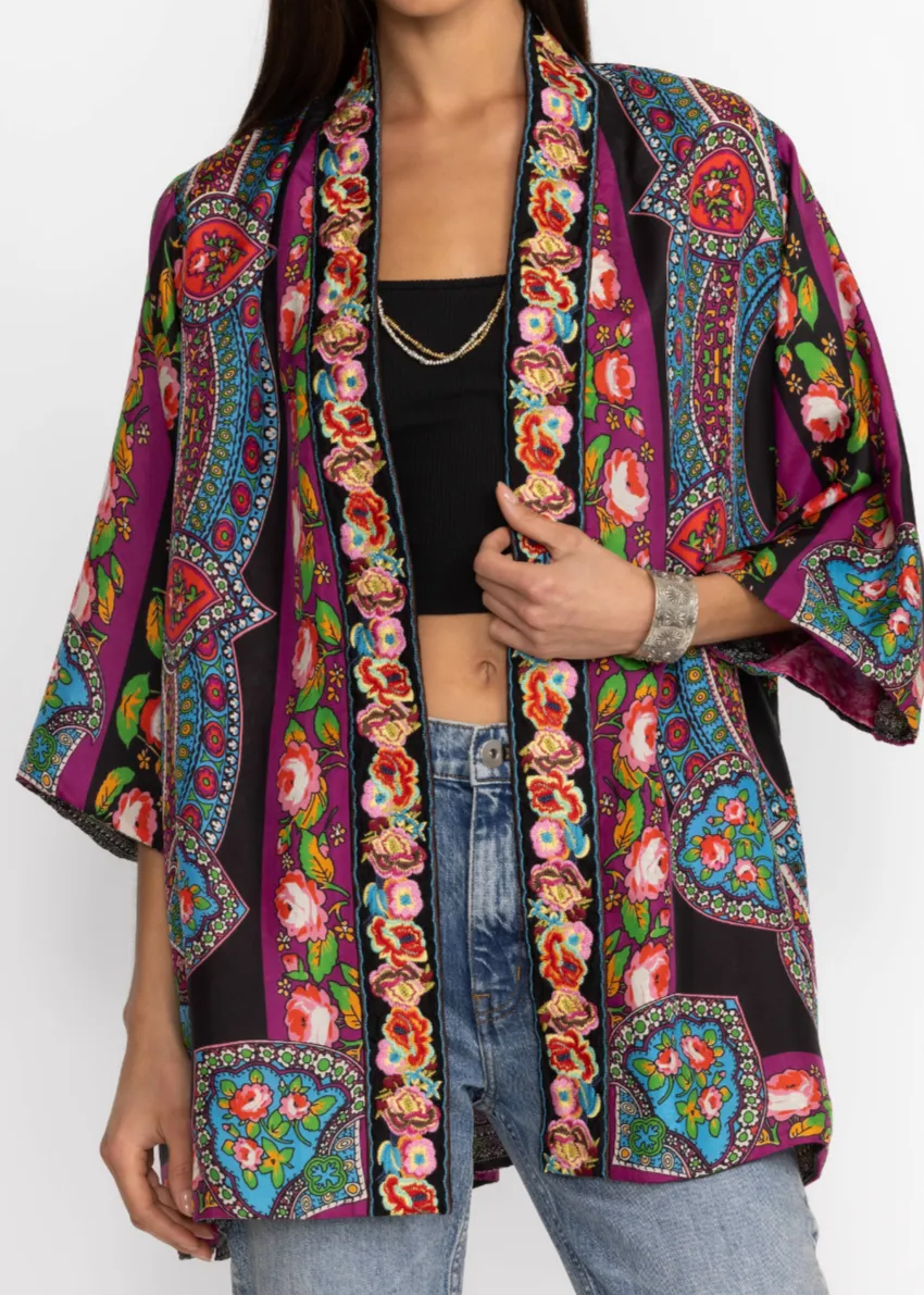 Johnny Was Rose Spark Yena Kimono (Reversible)