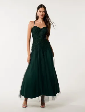 Kaia Tulle Strappy Dress