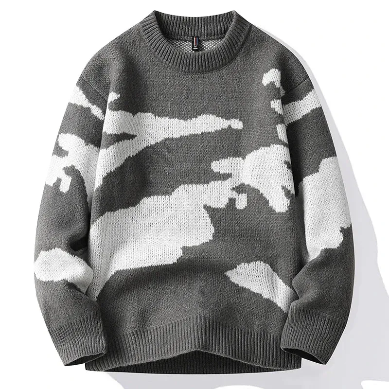 Knitmania | Men's Cloud Pattern Sweater