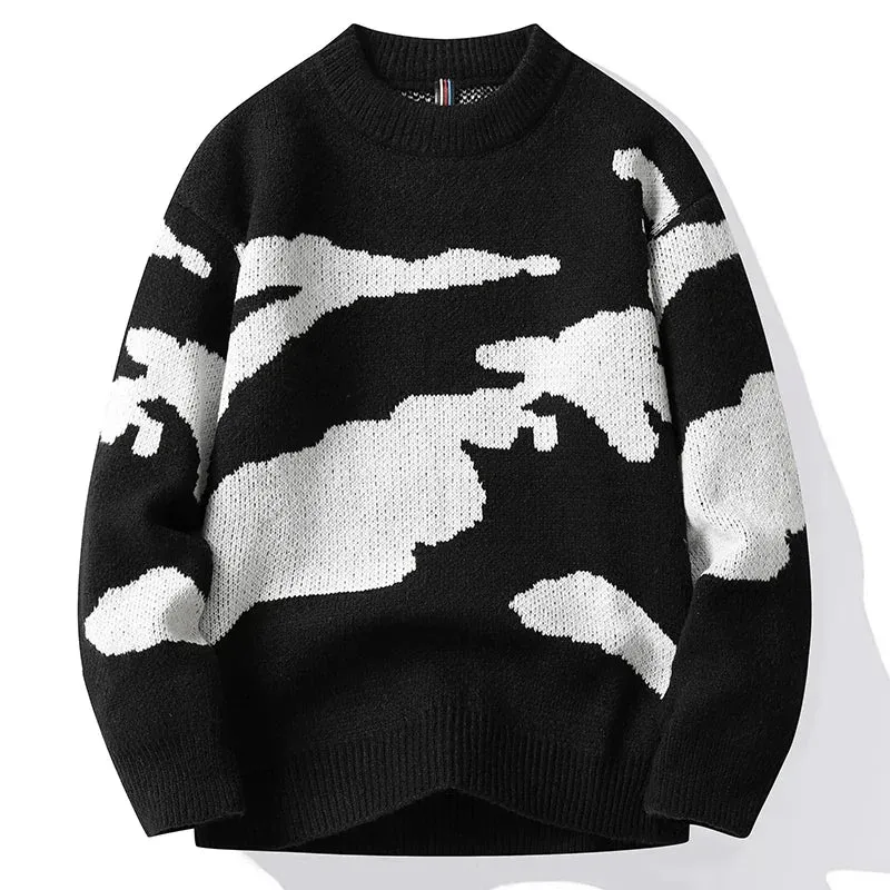 Knitmania | Men's Cloud Pattern Sweater
