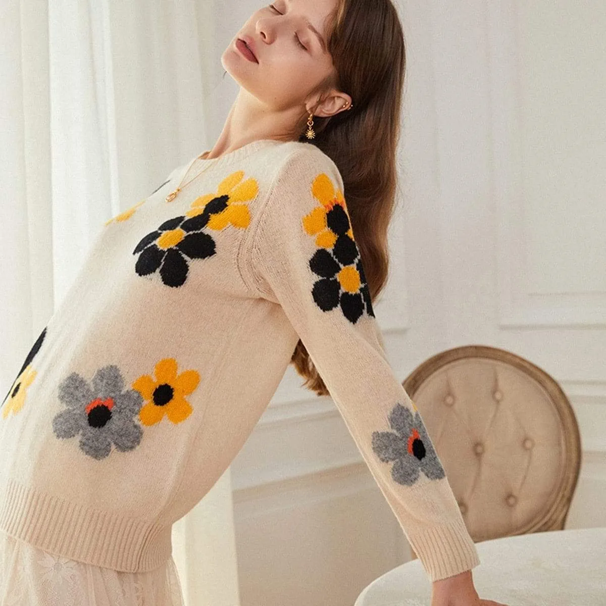 KNITTED CASUAL SLEEVE