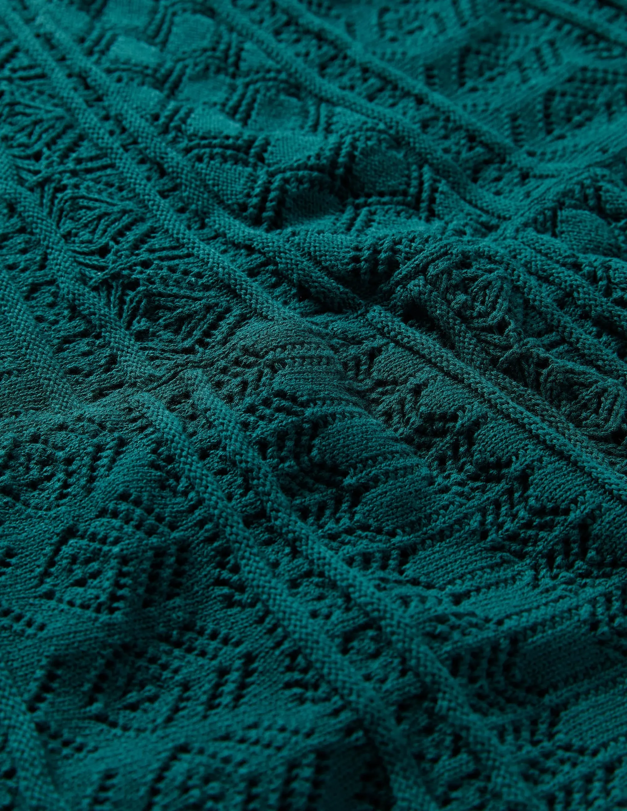 Knitted Lace Maxi Dress-Chesapeake Bay
