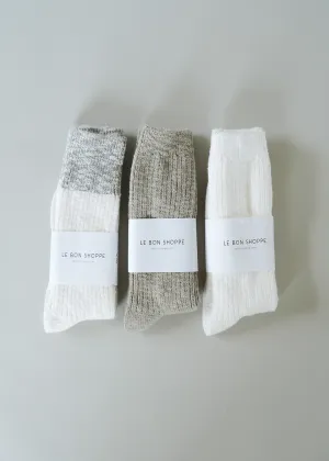 LE BON SHOPPE  COTTAGE SOCKS
