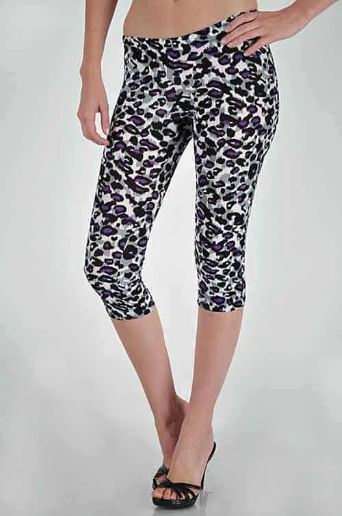 Leopard Print Capri