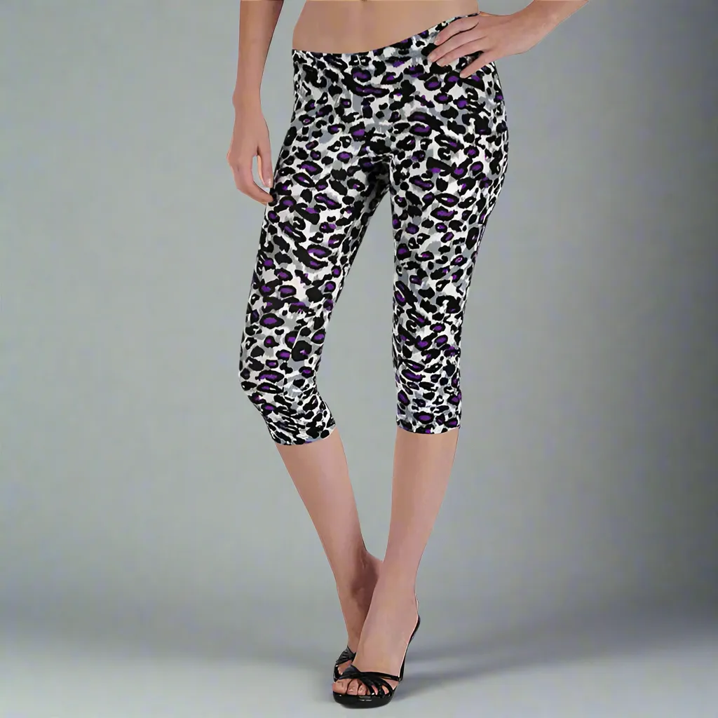 Leopard Print Capri