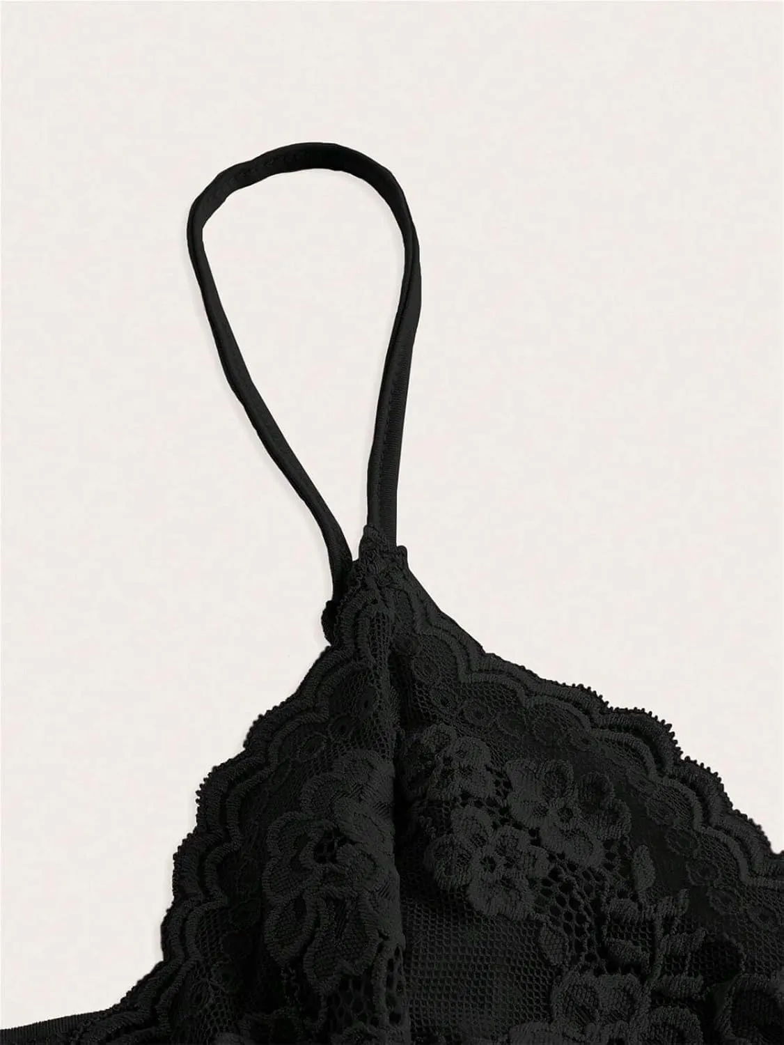 LOFAAC Women Sexy Y2K V Neck Lace Patchwork Cami Shirt Cute Slim Fit Sleeveless Spaghetti Strap Going Out Camisole Tank