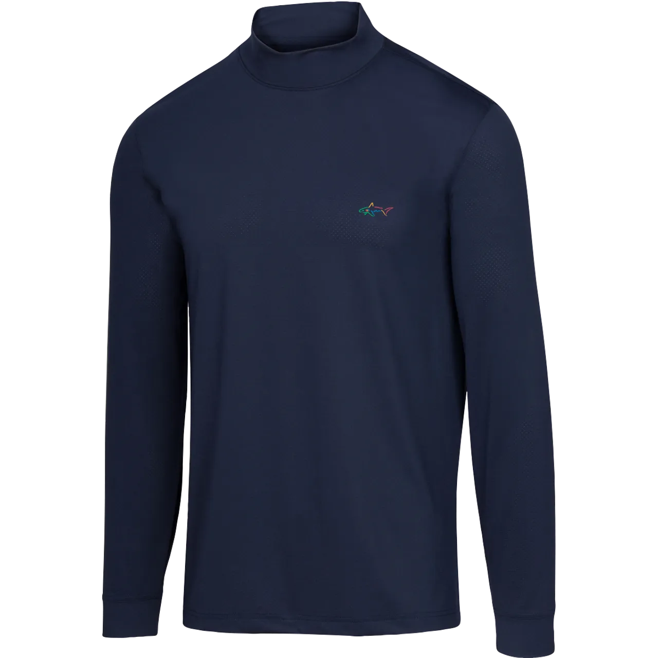 Long Sleeve Turtle Mock Neck T-shirt