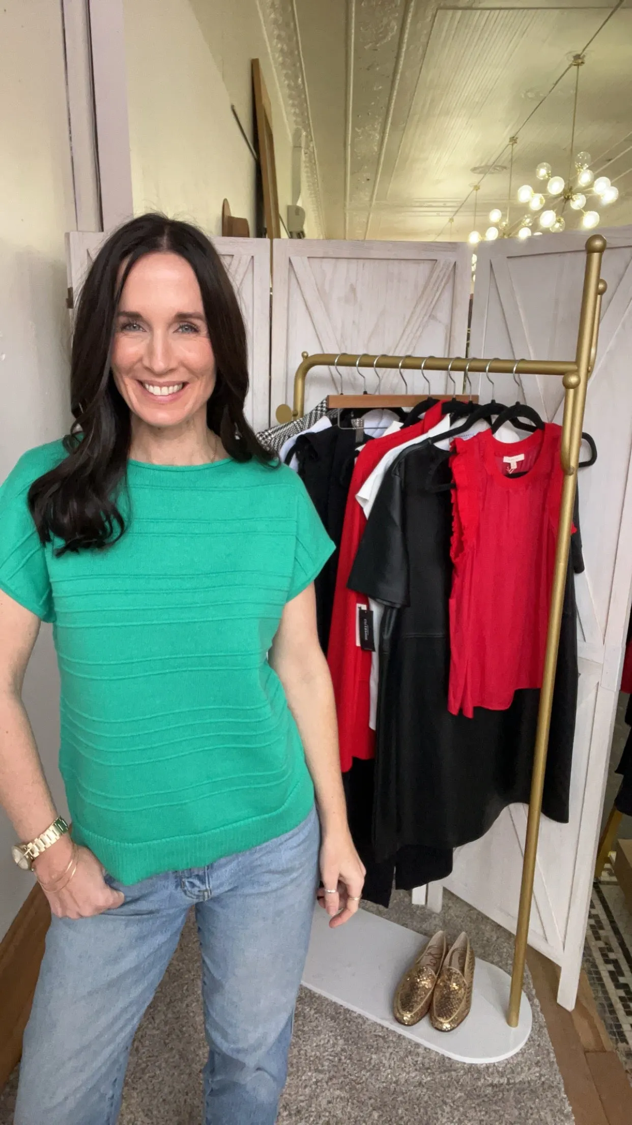 Melissa's Short Sleeve Sweater