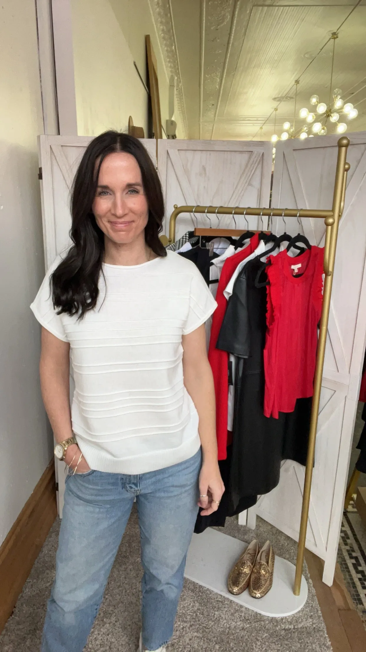 Melissa's Short Sleeve Sweater
