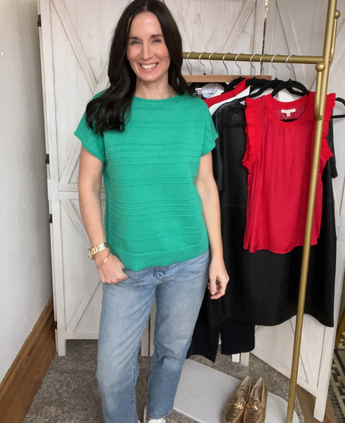 Melissa's Short Sleeve Sweater