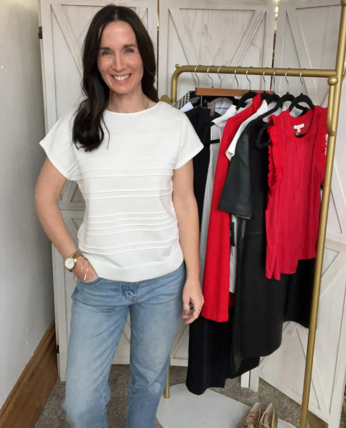 Melissa's Short Sleeve Sweater