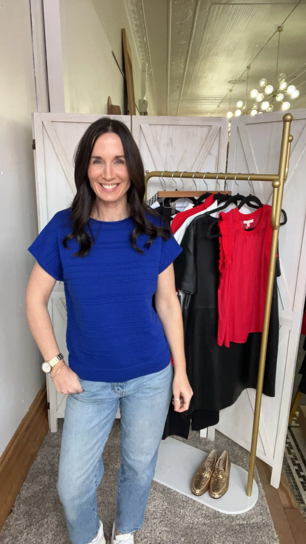 Melissa's Short Sleeve Sweater