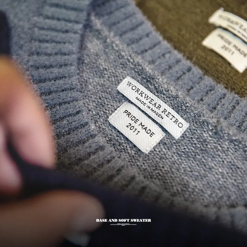 Men's Casual O-Neck Sweaters