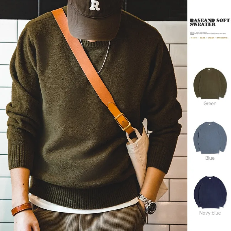 Men's Casual O-Neck Sweaters