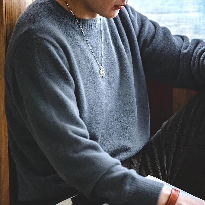 Men's Casual O-Neck Sweaters