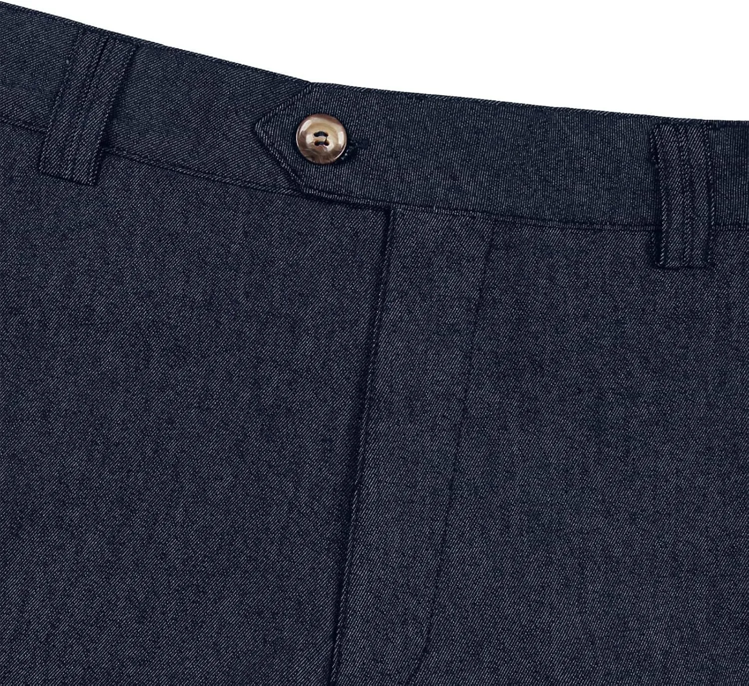 Mens Classic Stretch Flat Front Dress Pants Slim Fit Lightweigh Business Suit Trousers Daliy Streetwear with Pockets