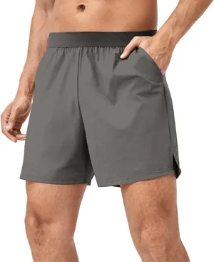 Men's Stretch Workout Shorts Quick Dry Breathable Comfy Shorts Summer Slim Fit Casual Pants for Outdoor Daily Sports