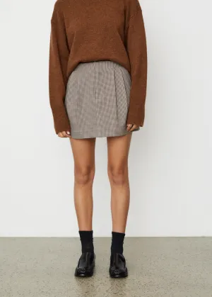 Michelle Mini Check Skirt