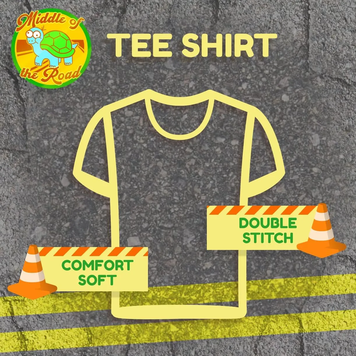 Middle of the Road Toni Kroos - Men's Soft & Comfortable T-Shirt SFI #G1599453